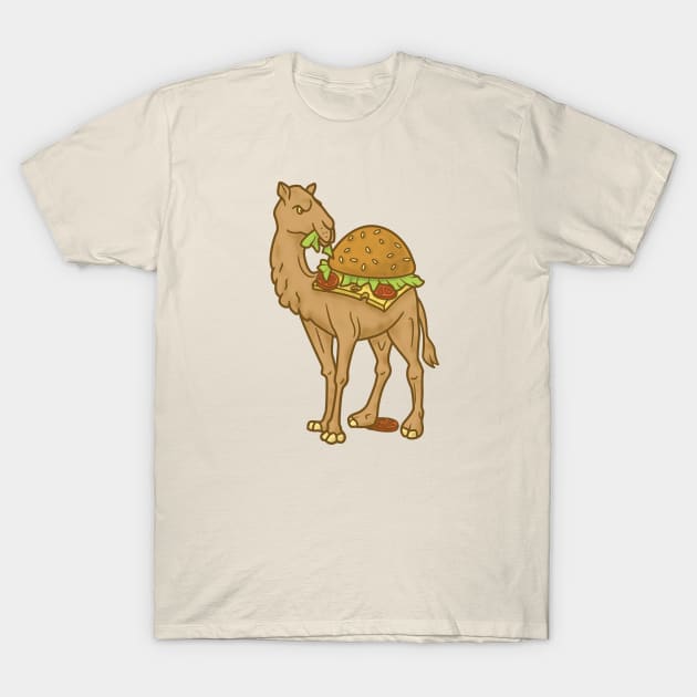 CAMEL & BURGER T-Shirt by gotoup